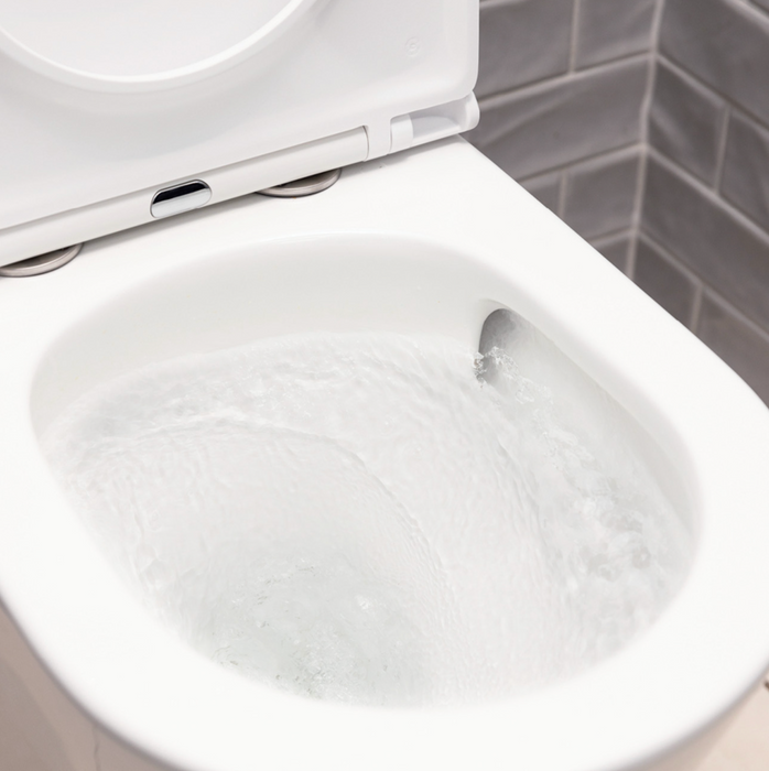 Fienza Tono R & T Back-to-Wall Toilet Suite - 90-160mm - Slim Seat