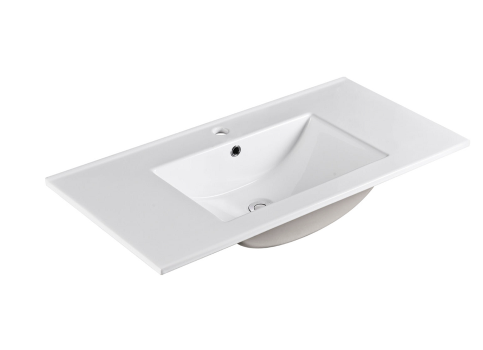 Fienza Carmen All-Drawer Vanity Wall Hung - Ceramic Top - 900mm