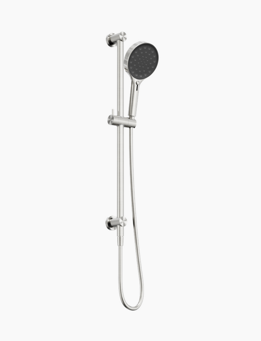 Nero Serenity Rail Shower - Brushed Nickel