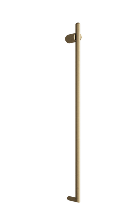 Thermogroup Vertical Heated Towel Bar - Brushed Brass