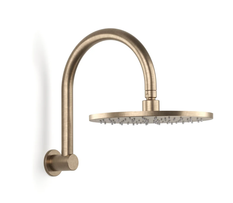 Faucet Strommen Pegasi Overhead Curve Shower - Discovery Bronze