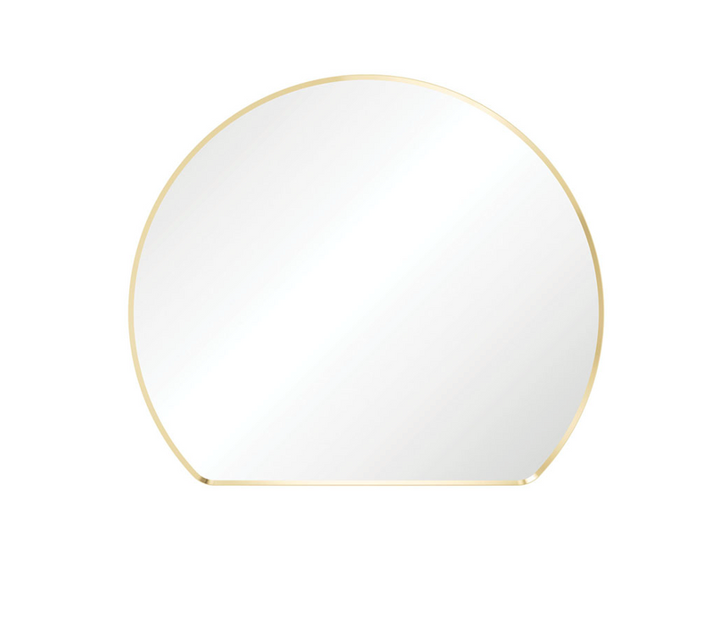 Fienza Sunrise Framed Mirror 800mm x 690mm - Urban Brass