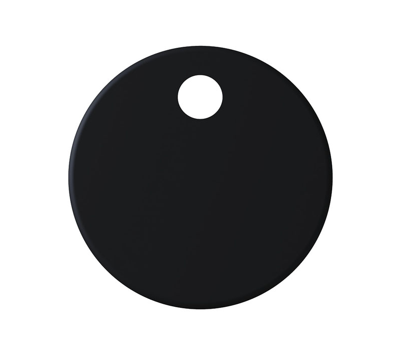 Fienza Seat Hinge Covers for Slim Seats - Matte Black