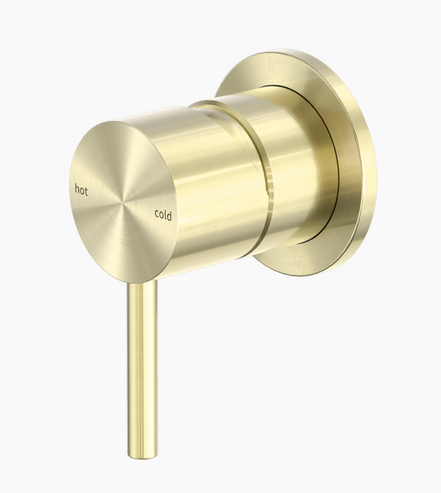 Nero Zen Shower Mixer - Brushed Gold