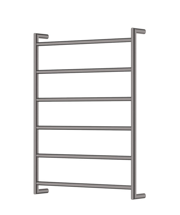Fienza Kaya Heated Towel Ladder - 600mm W x 800mm H - Gun Metal