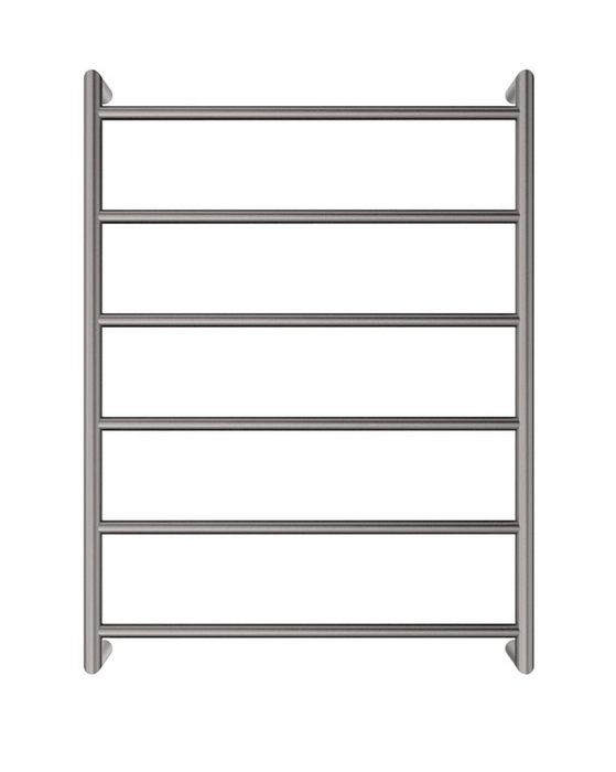 Fienza Kaya Heated Towel Ladder - 600mm W x 800mm H - Gun Metal