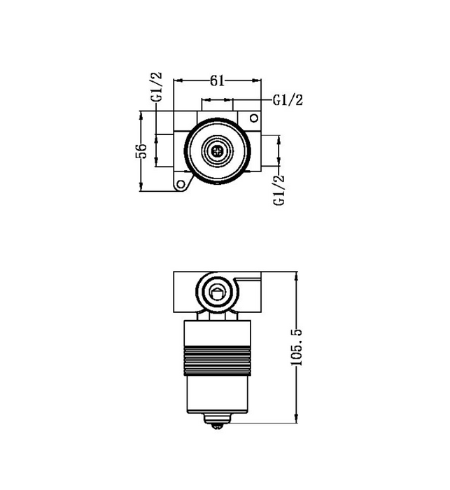 Nero Universal Mixer Body 316SS 35MM - Body Only
