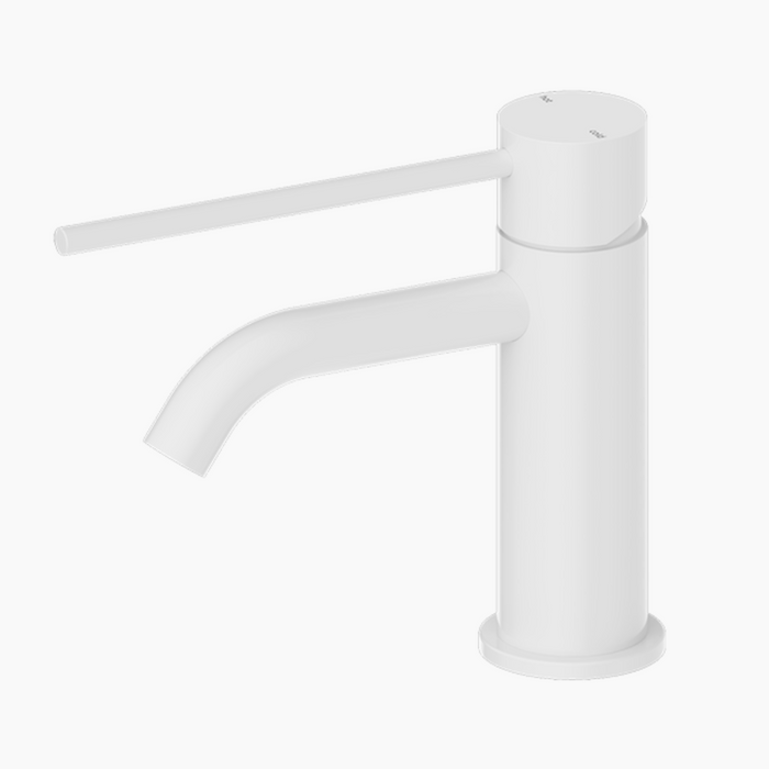 Nero Mecca Care Basin Mixer - Matte White