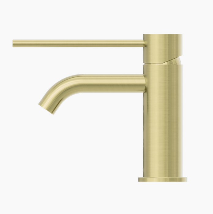 Nero Mecca Care Basin Mixer - Brushed Gold