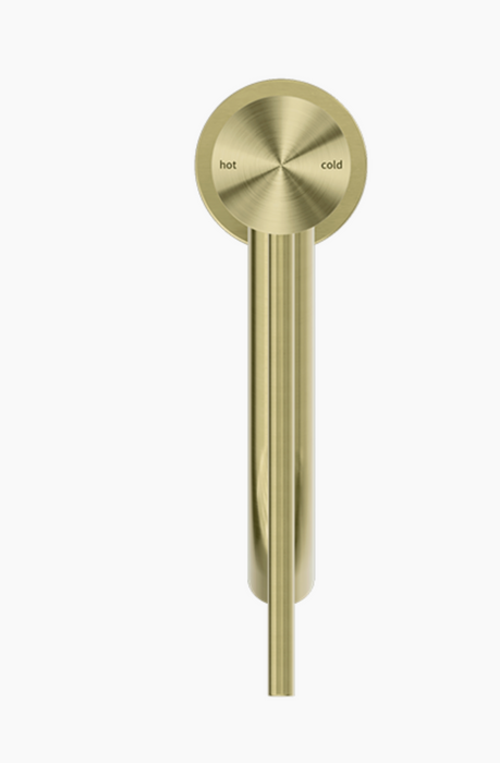 Nero Mecca Care Basin Mixer - Brushed Gold