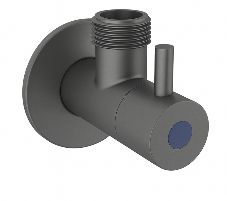 Linkware Dan Elle 1/4 Turn Mini Cistern Stop - Gunmetal