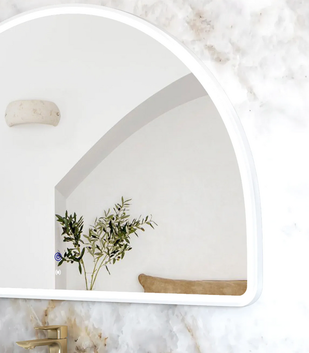 Otti LED Moonlight Archie Mirror Framed - 1200mm x 800mm White