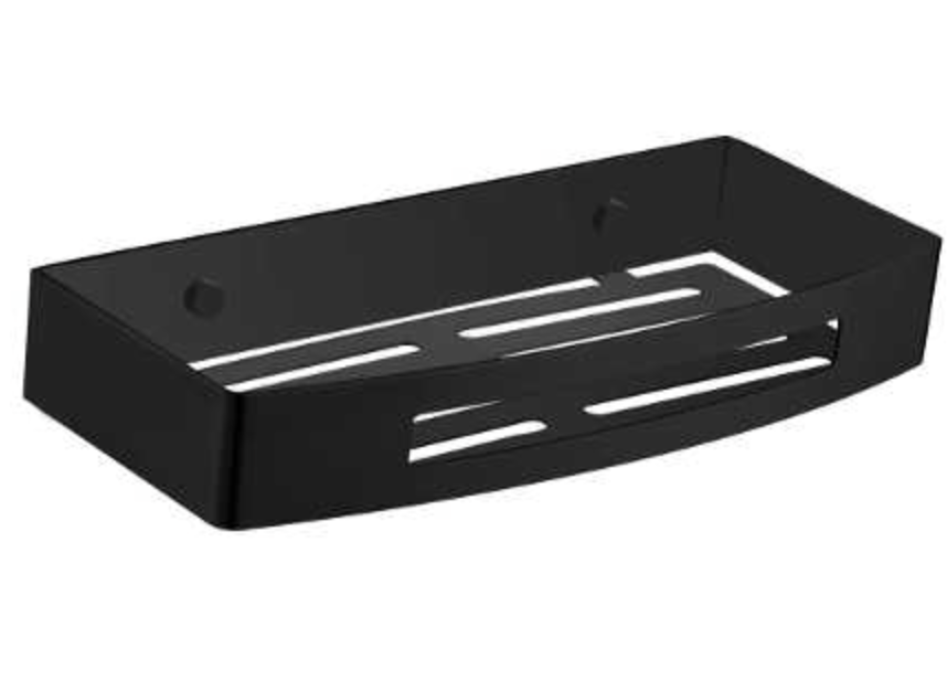 Millennium Finesa Wall Basket - Matte Black