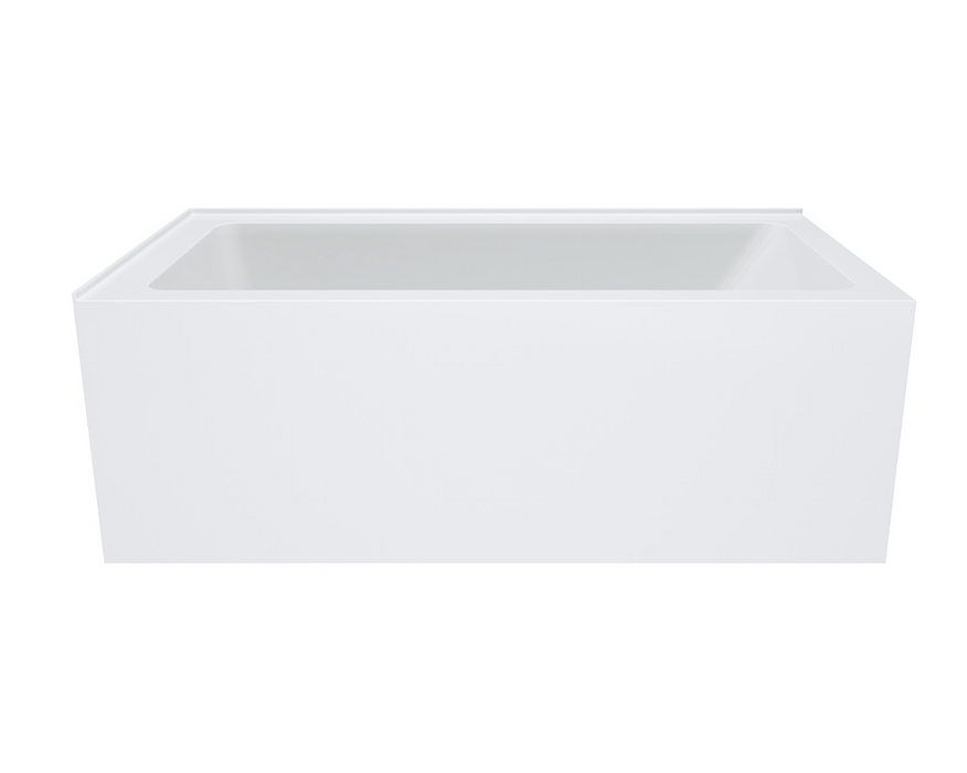 Fienza Sentor Right-Hand Acrylic Bath With Overflow - 1500mm