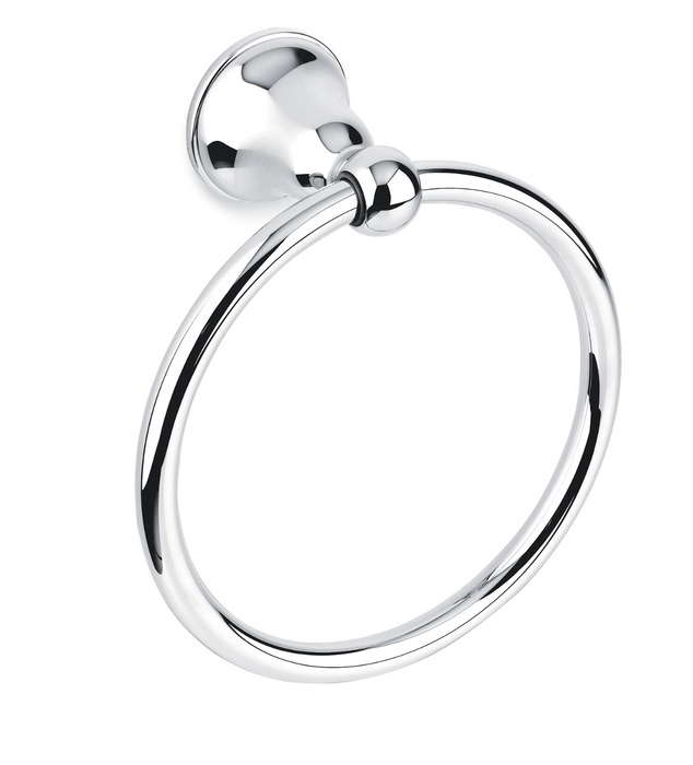 Faucet Strommen Cascade Towel Ring - Chrome