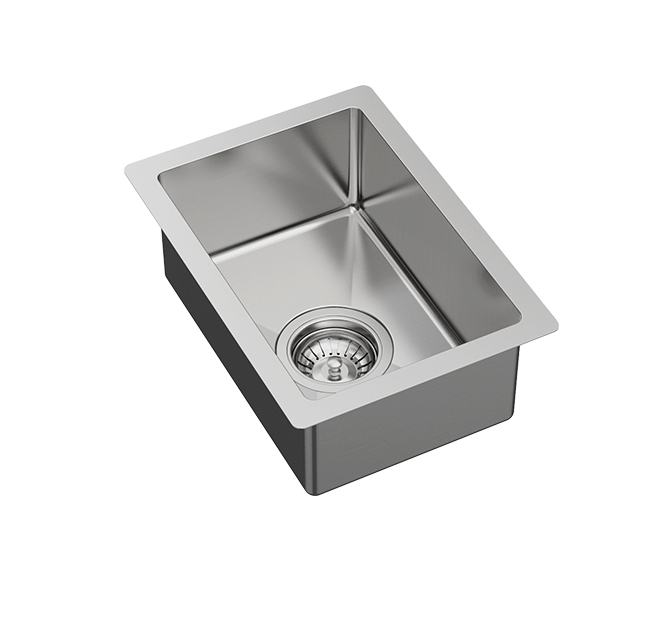 Fienza Hana 10L Single Kitchen Sink - Stainless Steel