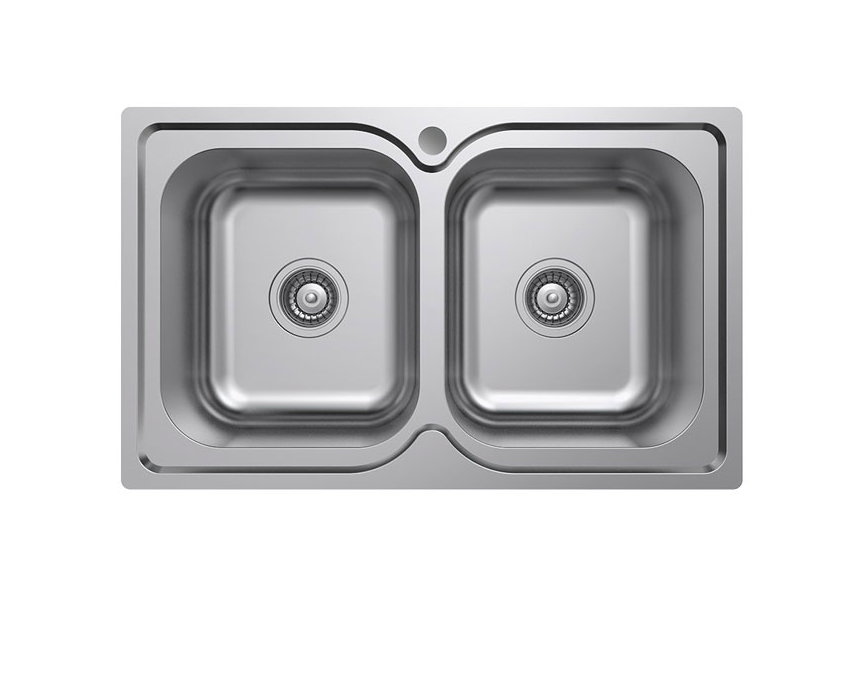 Fienza Tiva 780 Double Bowl Sink