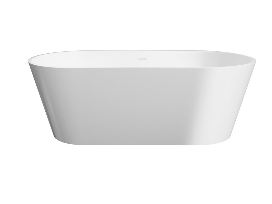 Fienza Austin Freestanding Acrylic Bath With Overflow - 1700mm