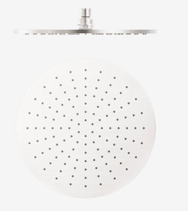 Nero 300mm Round Shower Head - Brushed Nickel