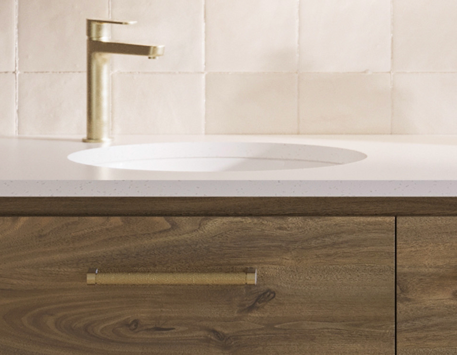 Timberline Oval Undermount Basin - Gloss White