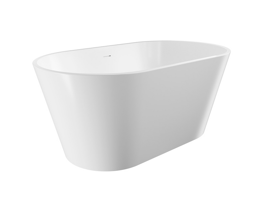 Fienza Austin Freestanding Acrylic Bath With Overflow - 1400