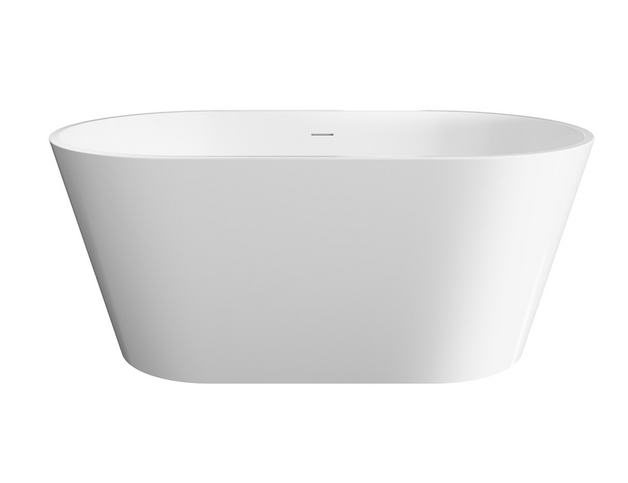 Fienza Austin Freestanding Acrylic Bath With Overflow - 1400