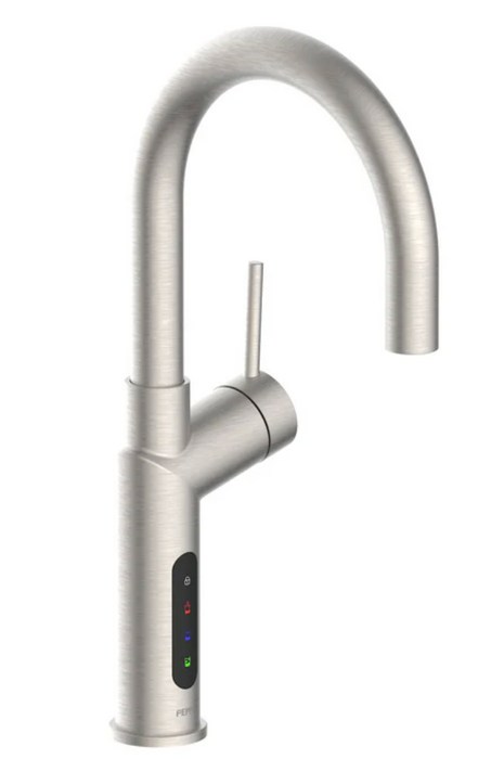 Peppy Taps Signature 5 in 1- Boiling, Chilled, Soda - Brushed Nickel
