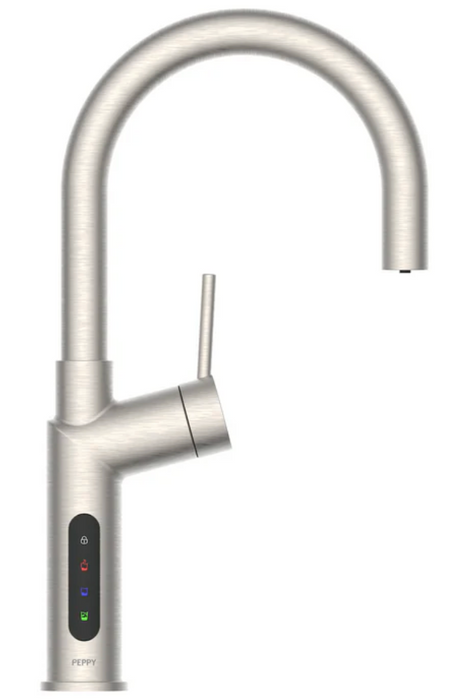 Peppy Taps Signature 5 in 1- Boiling, Chilled, Soda - Brushed Nickel