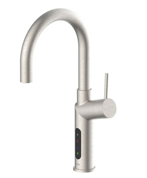 Peppy Taps Signature 5 in 1- Boiling, Chilled, Soda - Brushed Nickel