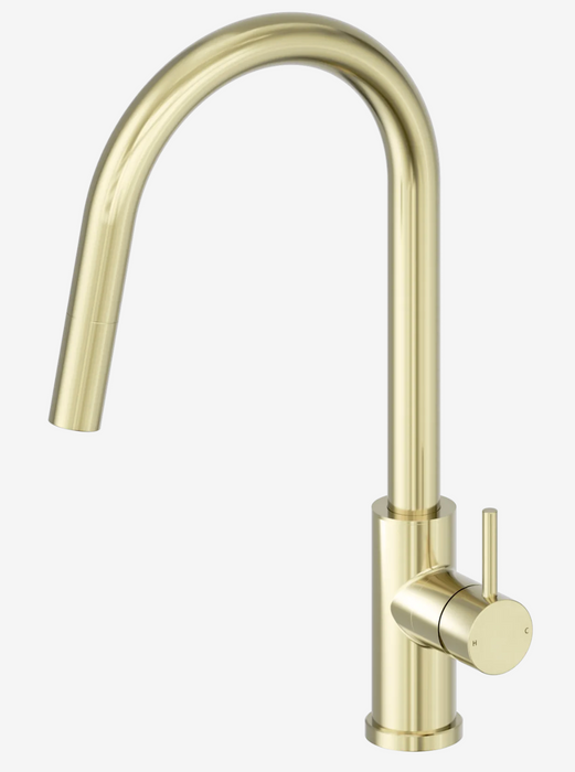 Nero Dolce II Pull Out Sink Mixer-  Brushed Gold
