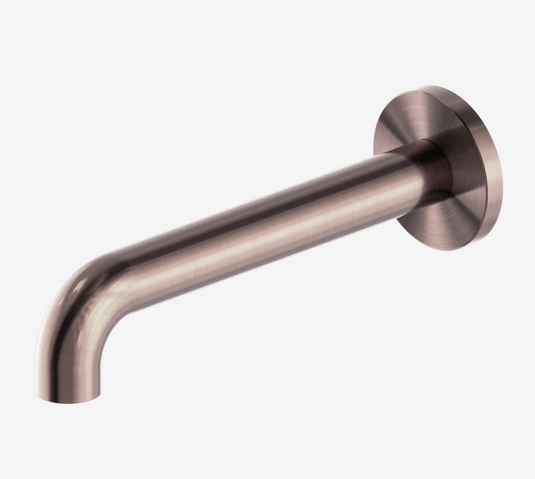 Nero Mecca Basin/Bath Spout Only 160mm  - Brushed Bronze