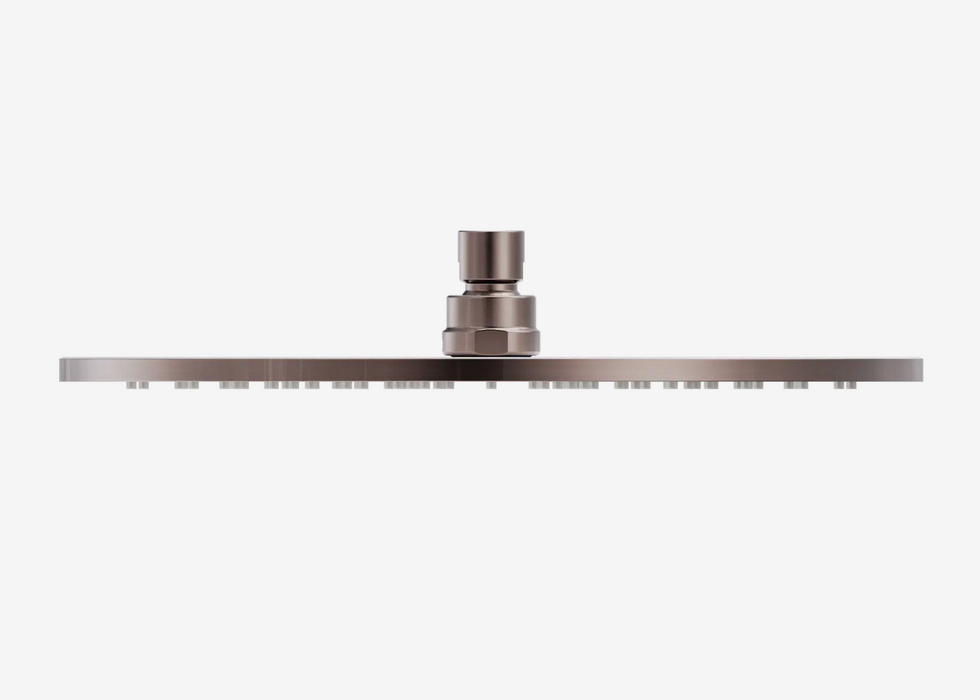 Nero 300mm Round Shower Head  - Brushed Bronze