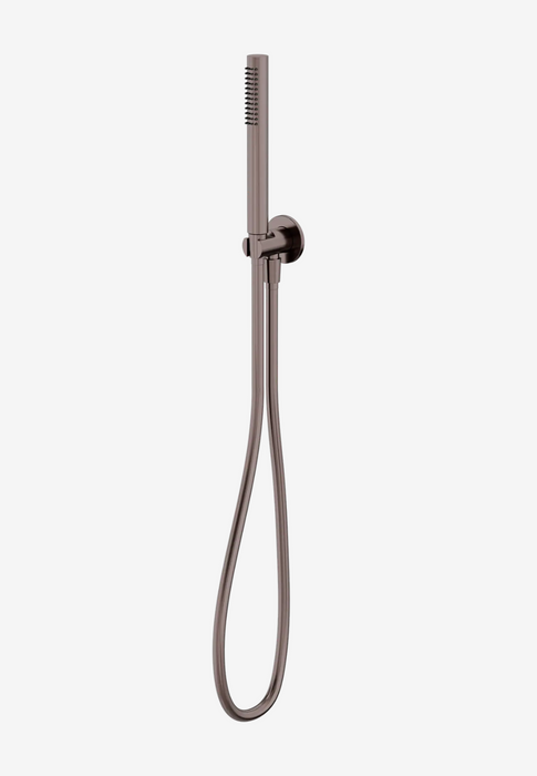 Nero Slim Shower On Bracket  - Brushed Bronze