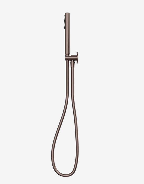 Nero Slim Shower On Bracket  - Brushed Bronze