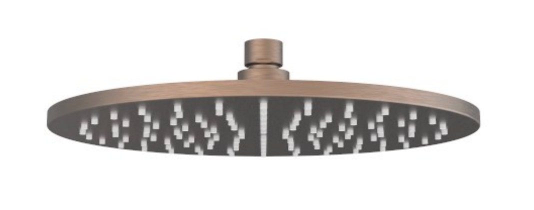 Millennium Akemi 250mm Round Overhead Shower - Rosa