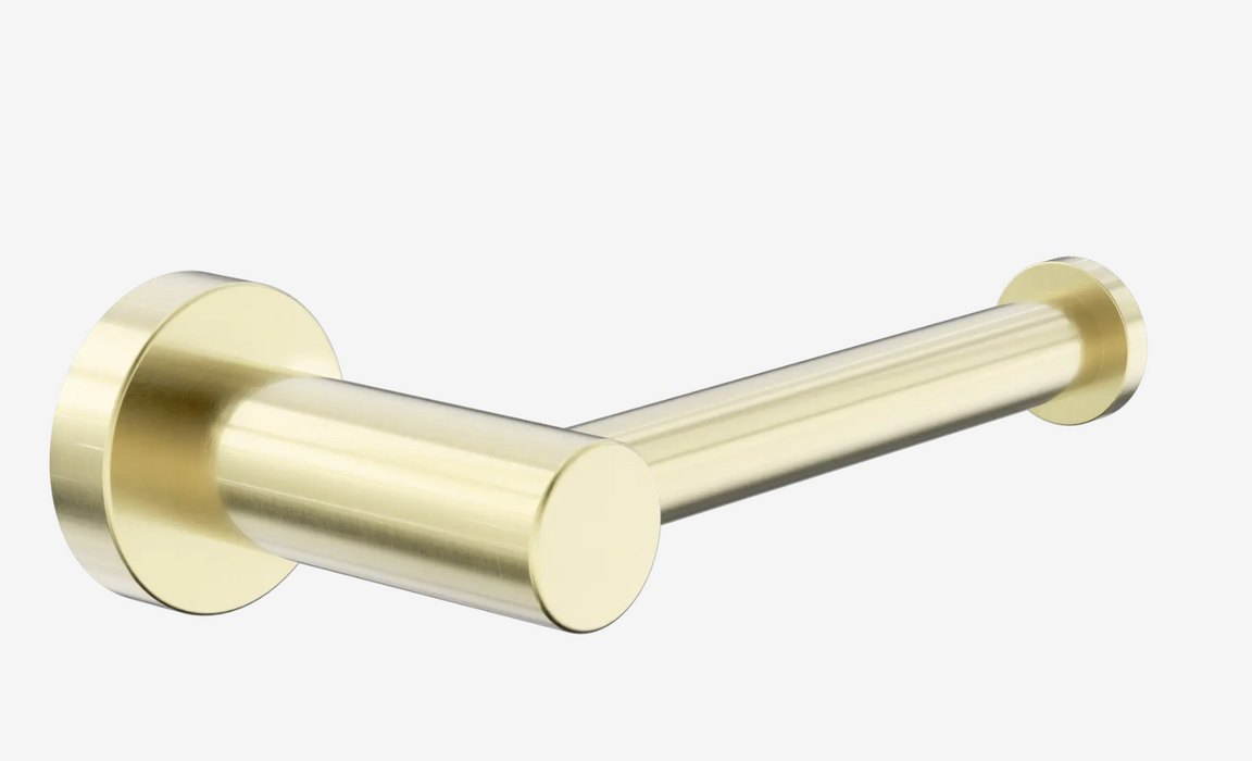 Nero Dolce II Toilet Roll Holder - Brushed Gold
