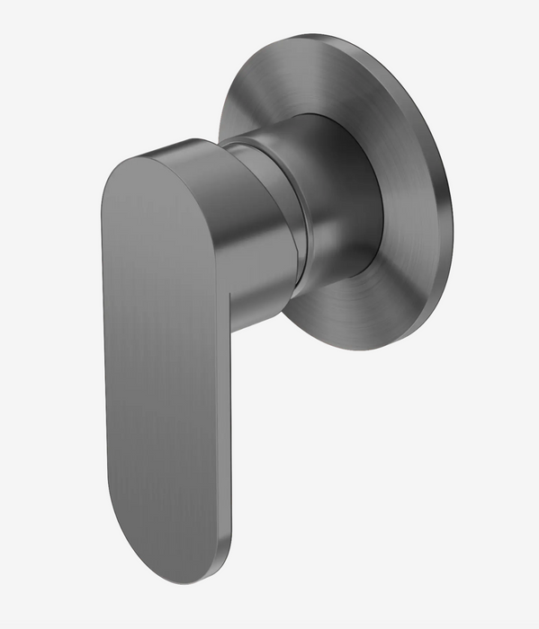 Nero Ecco Wall Mixer -  Gun Metal