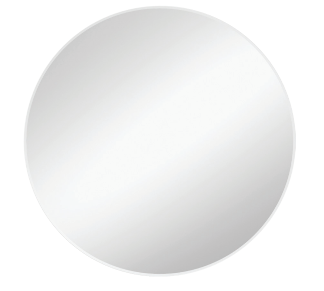 Fienza Reba Framed Mirror 800mm - Matte White
