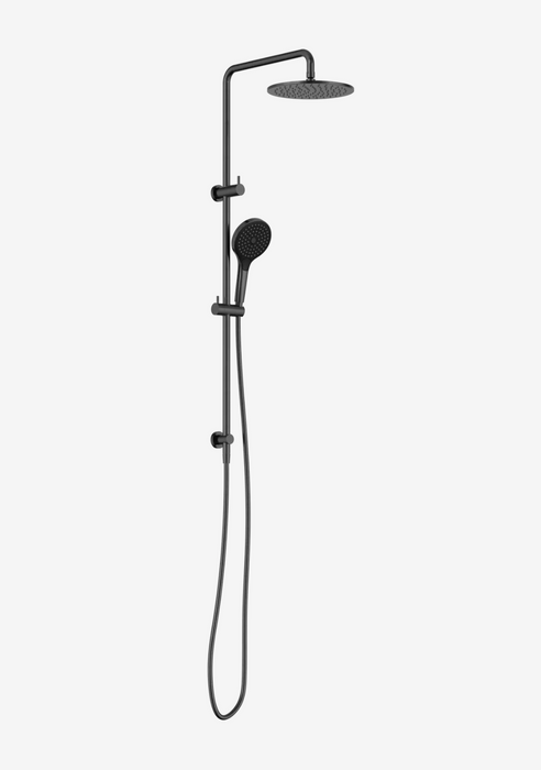 Nero Round Twin Shower With Air Shower II - Gun Metal