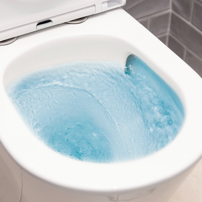 Fienza Koko Tornado Flush WF Toilet Pan S Trap - Gloss White - Slim Seat