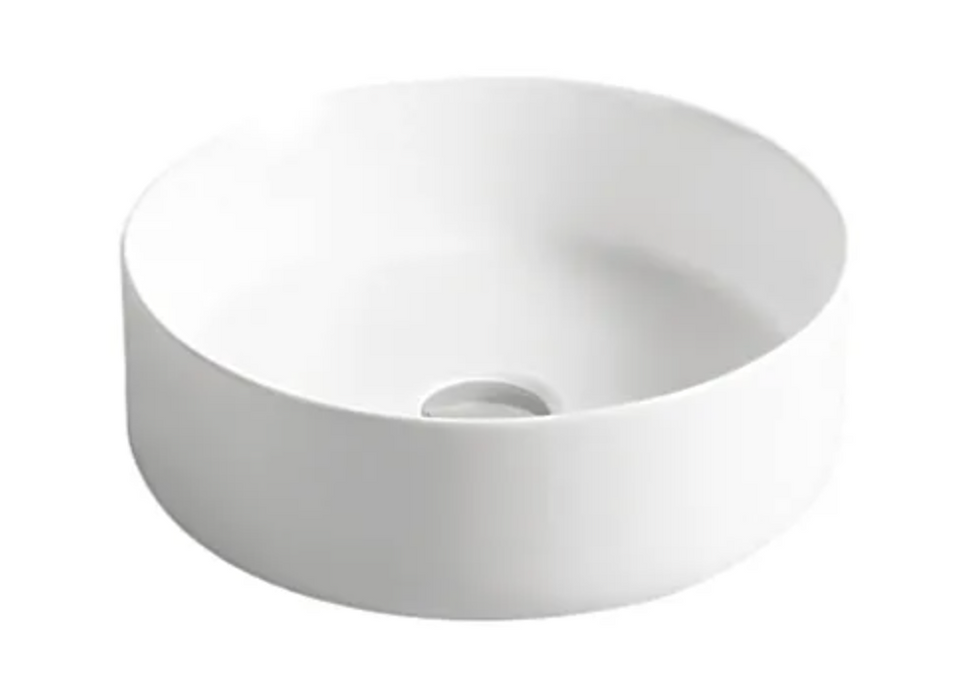 Otti Artis 88 360mm With Straight Edge Basin - Matte White
