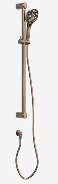 Nero Mecca Care 32mm Grab Rail And Adjustable Shower Rail Set 900mm -  Brushed Bronze