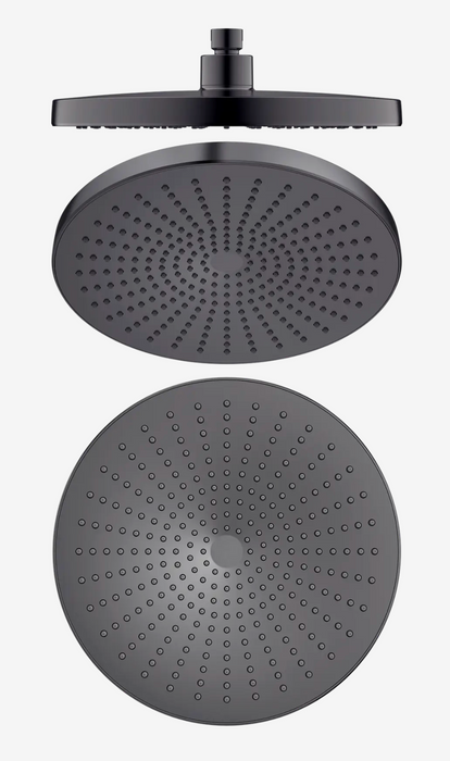Nero Opal 250mm Shower Head - Gun Metal