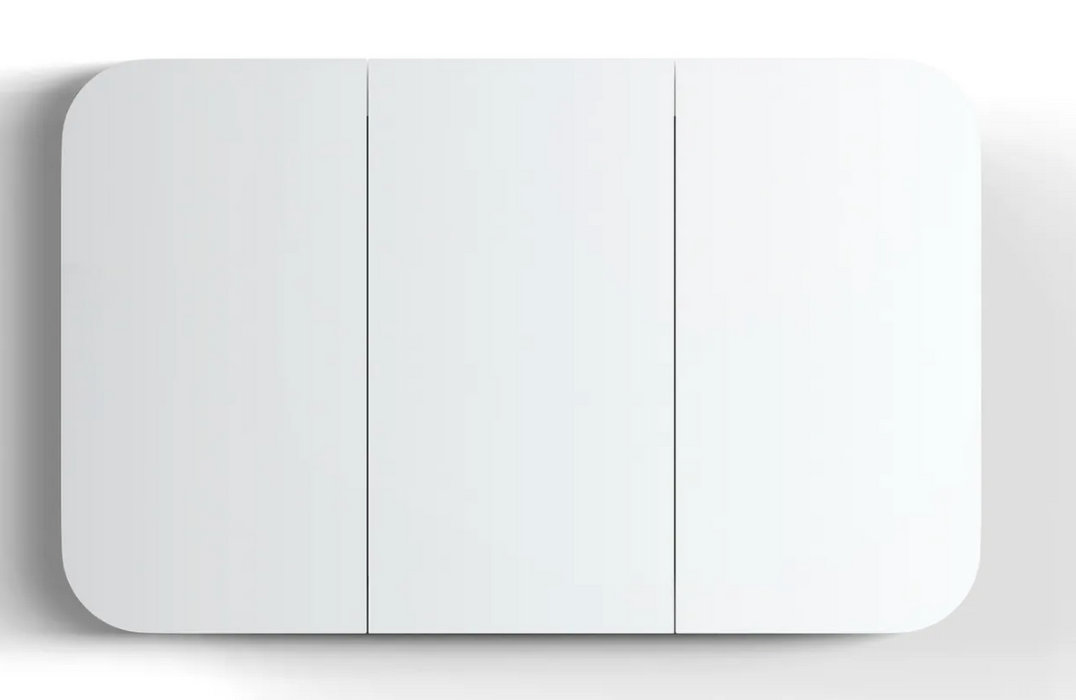 Otti Newport Shaving Cabinet - 1200mm - Matte White