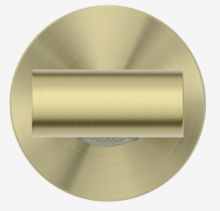 Nero Bianca Fixed Bath Spout Only 200mm - Brushed Gold