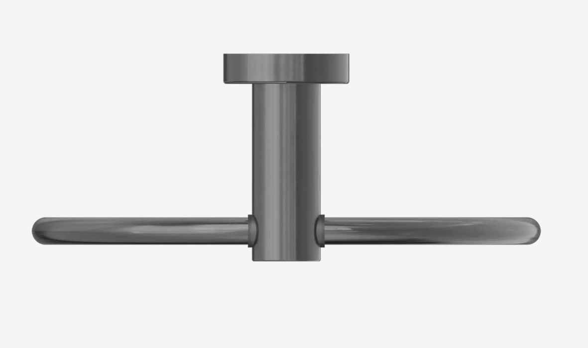 Nero Mecca Hand Towel Ring- Gun Metal