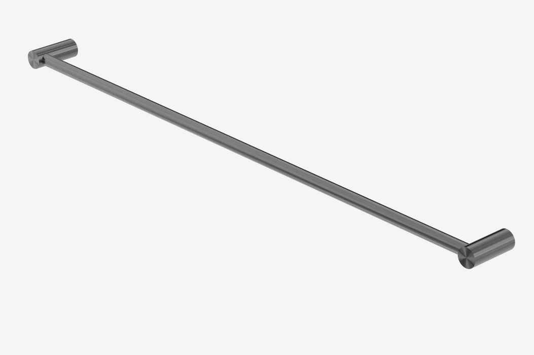 Nero New Mecca Single Towel Rail 800mm - Gun Metal
