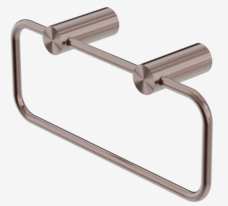 Nero New Mecca Towel Ring- Brushed Bronze
