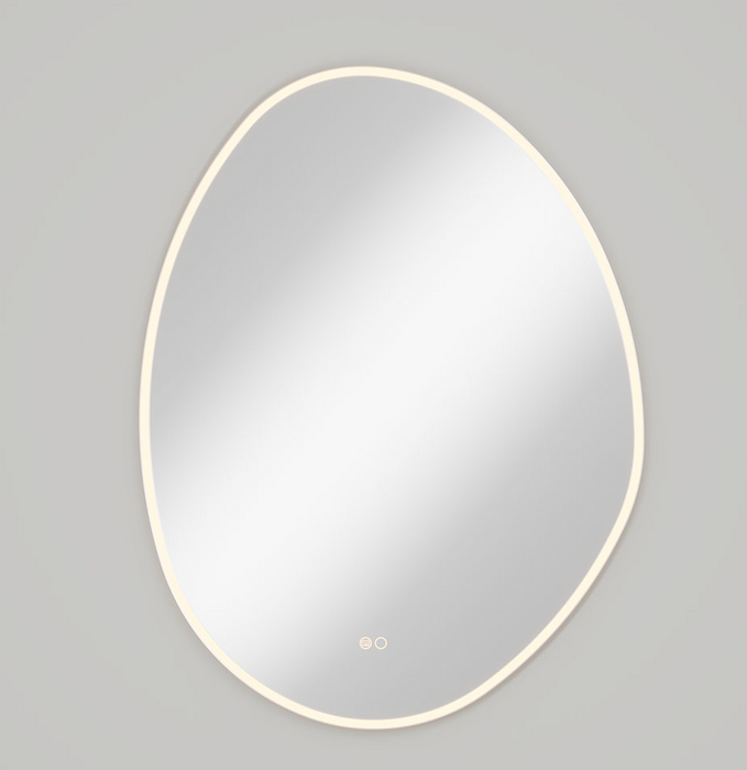 Fienza Pebble Asymmetrical LED Mirror -  700mm x 920mm