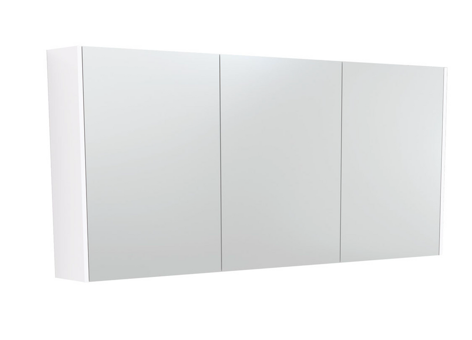 Fienza Mirror Cabinet - Gloss White Side Panels - 1500mm